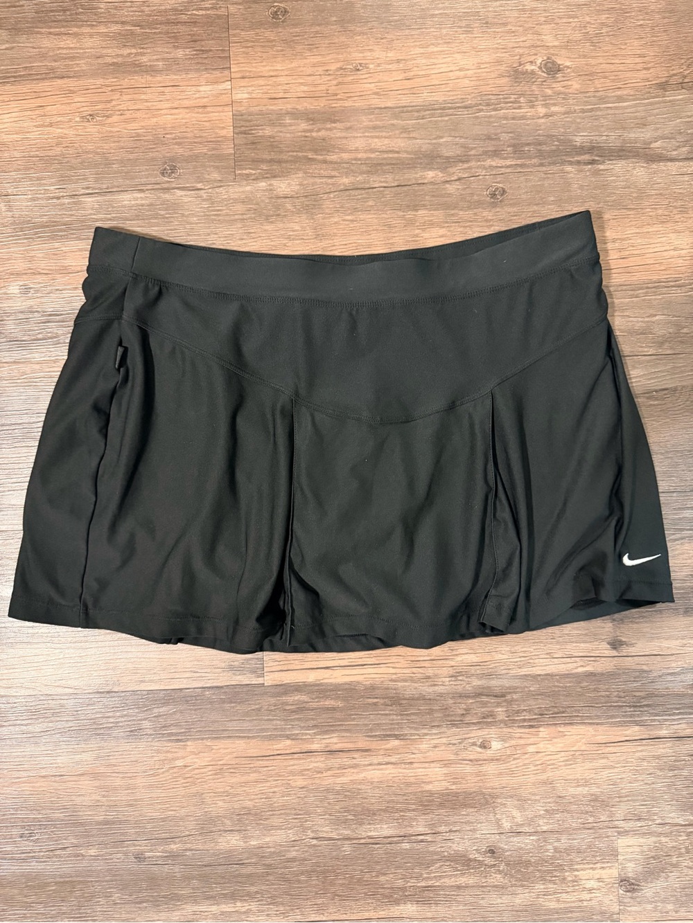 Nike Black Women's Tennis Skort with Pleats